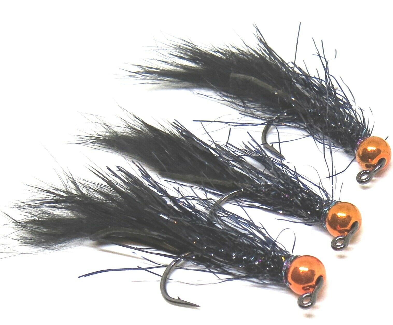 Mustad Crappie Light 2X Fine Size 4 Fishing Hooks Black, 10/Pack
